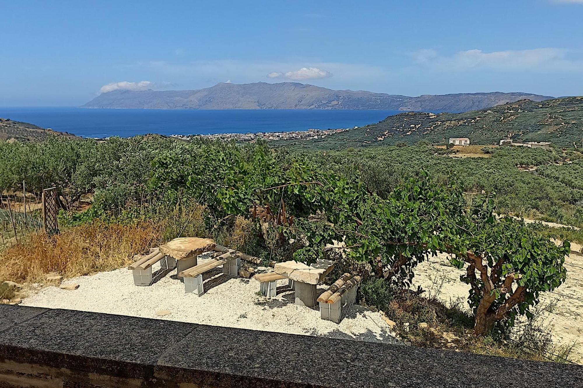 Mulberry Hill - Amazing Panoramic Views - Kissamos Lägenhet Exteriör bild