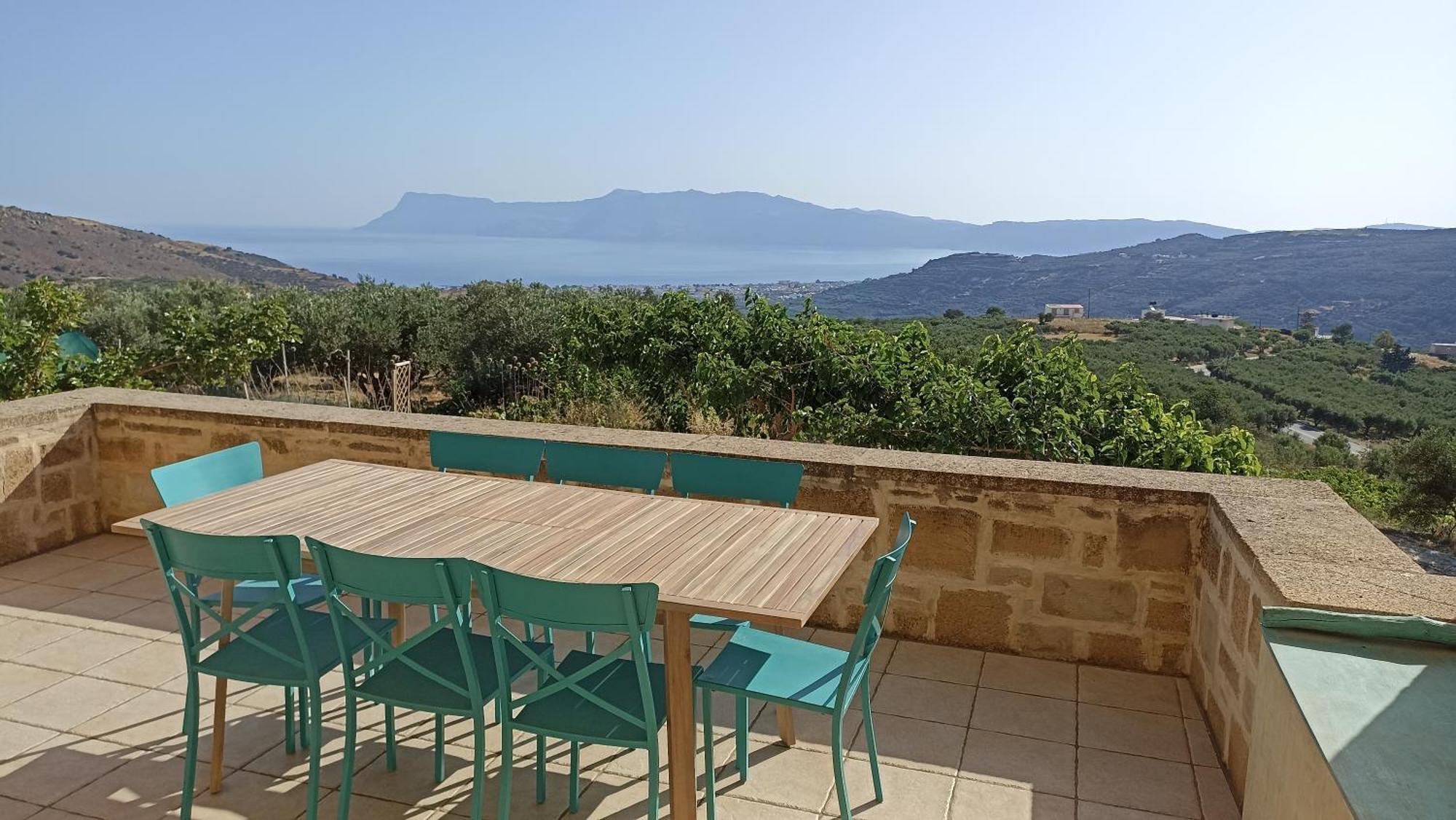 Mulberry Hill - Amazing Panoramic Views - Kissamos Lägenhet Exteriör bild